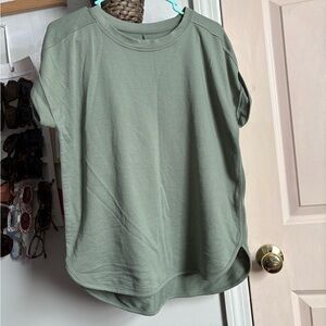 Cupio Sage Green Short Sleeve Top